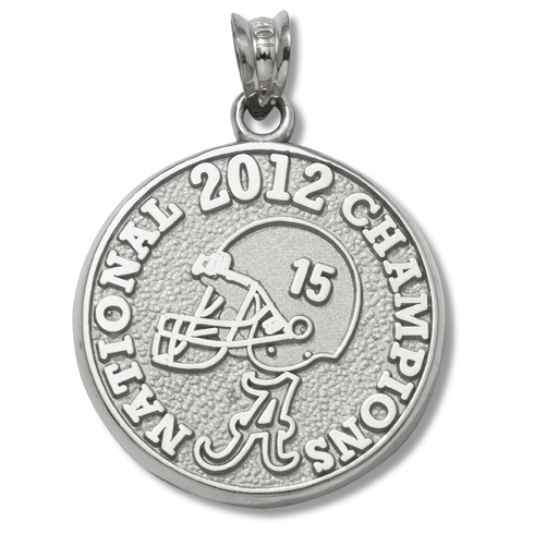 University of Alabama 2012 National Champs Round Pendant
