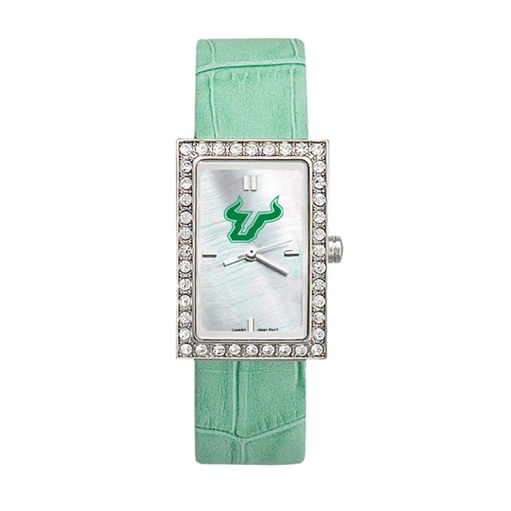 University of South Florida Starlette Leather Watch
