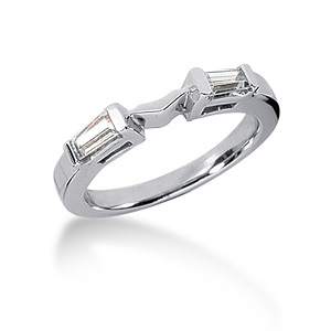 1/3 CT TW Moissanite Band