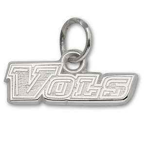 Sterling Silver 5/16in University of Tennessee VOLS Pendant