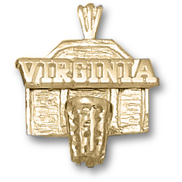 University of Virginia 5/8in 10k Backboard Pendant