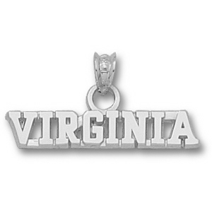 University of Virginia 3/16in Sterling Silver Pendant