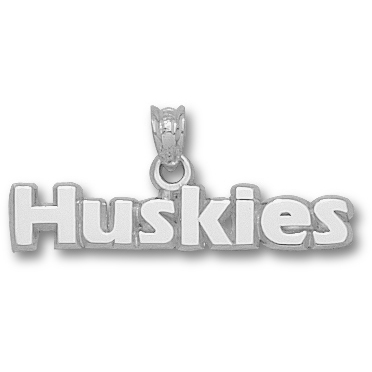Sterling Silver University of Washington Huskies Pendant