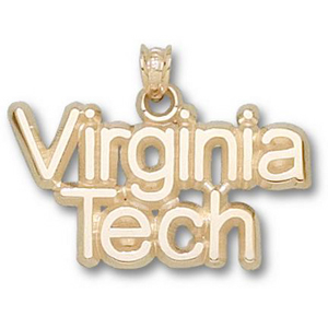 Virginia Tech Hokies 5/8in 14k Pendant