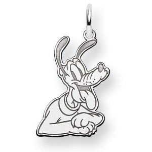 Pluto Charm 5/8in - Sterling Silver