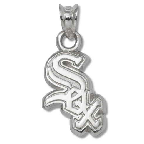 Chicago White Sox 1/2in Charm Sterling Silver
