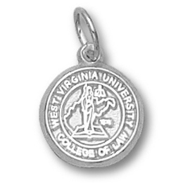 West Virginia College of Law Pendant 3/8in Sterling Silver