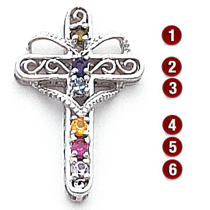 Family Cross Pendant