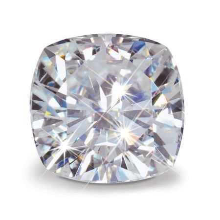 Forever Classic Moissanite Loose Cushion Cut Stone 3mm