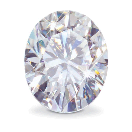 Moissanite Loose Oval Cut Stone 5x3mm