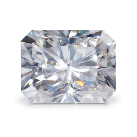 Forever Classic Moissanite Loose Radiant Cut Stone 5x3mm