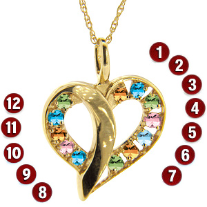 Passion Heart Pendant & Chain