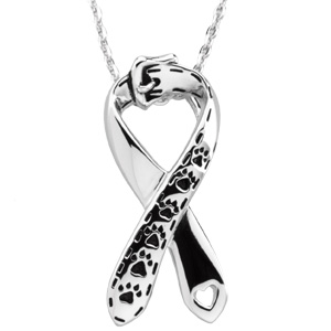 Sterling Silver Citizens Against Animal Cruelty Pendant & Chain