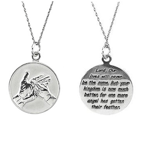 Sterling Silver Loss of Child Pendant & Chain