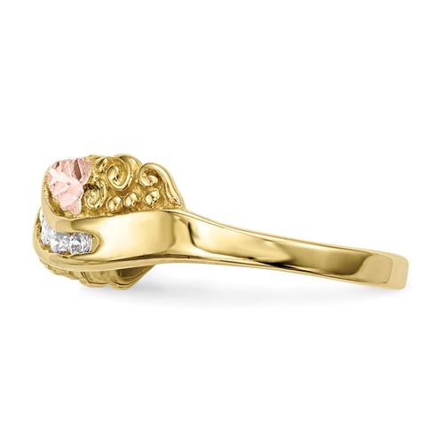 10K Black Hills Gold Ring, Leaves - Size 8 001-310-00624 | Chipper's Jewelry  | Bonney Lake, WA