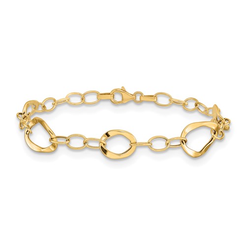 Buy 22Kt Beautiful Italian Gold Bracelet For Women 71VB2798 Online from  Vaibhav Jewellers