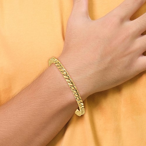 6mm Double Clasp Detail Bracelet - Gold – Cernucci