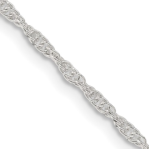 Sterling Silver 18in Loose Rope Chain 1.95mm QFC46-18 | Joy Jewelers