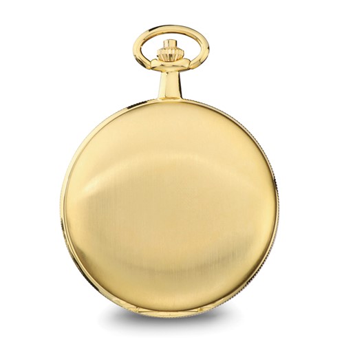 Charles Hubert Gold-tone Pocket Watch with Day Date #3974-G XWA4913