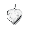 Heart Locket 5/8in - Sterling Silver