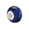 Kera Sapphire Faceted Glass Bead