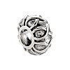 Sterling Silver Kera Decorative Bead