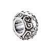 Sterling Silver Kera Decorative Beaded Bead
