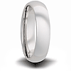 Titanium 4mm Domed Ring