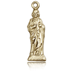 14kt Yellow Gold 7/8in St Jude Pendant