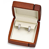 Regal Wood Earring Box