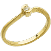 14KY Diamond Promise Ring