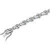 Sterling Silver 8 ct tw Cubic Zirconia 7.25in Bracelet