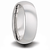 Titanium 6mm Domed Ring