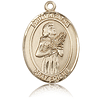 14kt Yellow Gold 1in St Agatha Medal
