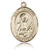 14kt Yellow Gold 1in St Camillus Medal