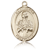 14kt Yellow Gold 1in St Kateri Medal