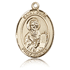 14kt Yellow Gold 1in St Paul the Apostle Medal
