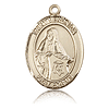 14kt Yellow Gold 1in St Veronica Medal