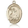 14kt Yellow Gold 1in St Bridget Medal