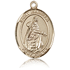 14kt Yellow Gold 1in St Isabella Medal