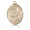 14kt Yellow Gold 1in St Perpetua Medal