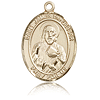 14kt Yellow Gold 1in St James the Lesser Medal