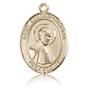 14kt Yellow Gold 1in St Edmund Medal