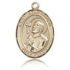 14kt Yellow Gold 1in St Rene Goupil Medal