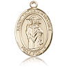 14kt Yellow Gold 1in St Thomas A Becket Medal