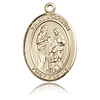 14kt Yellow Gold 1in St Joachim Medal