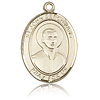 14kt Yellow Gold 1in St John Berchmans Medal
