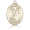 14kt Yellow Gold 1in St Rocco Medal