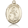 14kt Yellow Gold 1in St Marina Medal