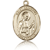 14kt Yellow Gold 3/4in St Camillus Medal